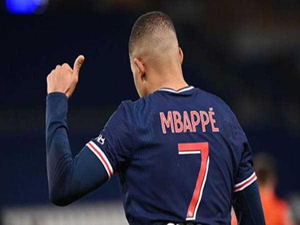 Số áo của Mbappe tại Paris Saint-Germain