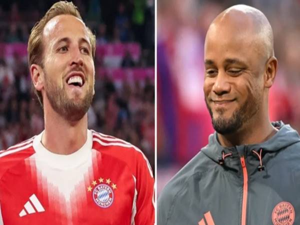 Bóng đá Đức: HLV Kompany khen ngợi đặc biệt Harry Kane