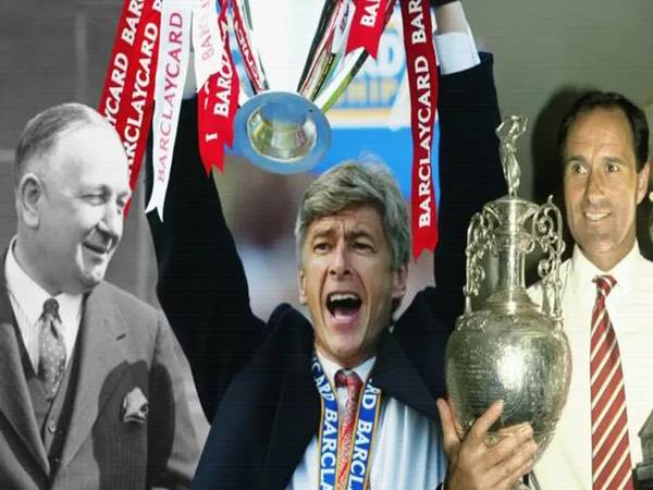 Những huấn luyện viên Arsenal huyền thoại của ‘Pháo thủ’