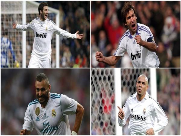 Các tiền đạo Real Madrid từ huyền thoại tới hiện tại