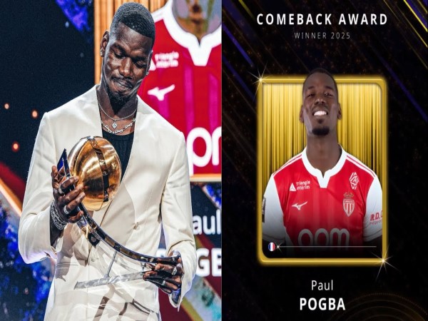 Tin BĐ: Pogba và giải thưởng gây bão dư luận đầy thuyết phục
